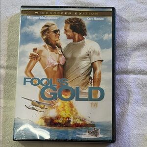 Warner Bros. Fool's Gold DVD - White and Gold Cover